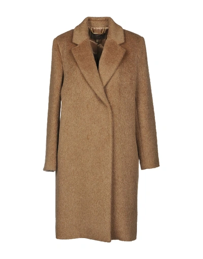 Space Style Concept Coat In Camel