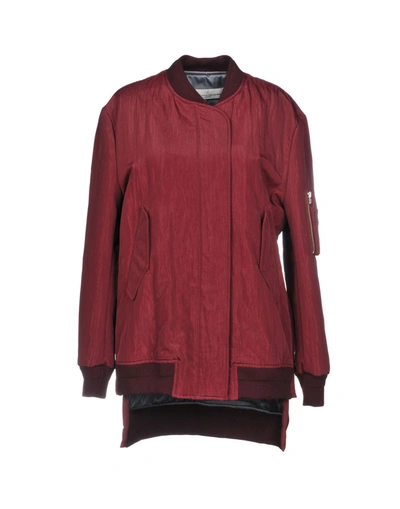 Golden Goose Jackets In Maroon