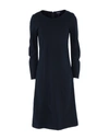 Armani Jeans Knee-length Dresses In Dark Blue