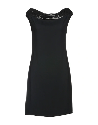 Rabanne Short Dresses In Black