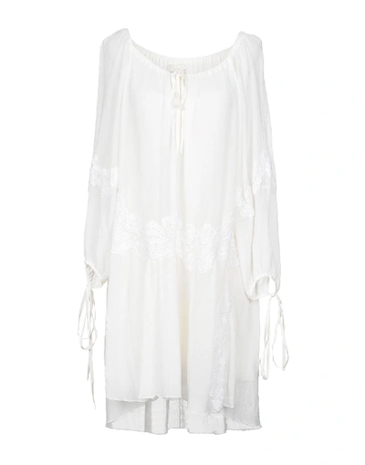 Chloé Short Dress In White