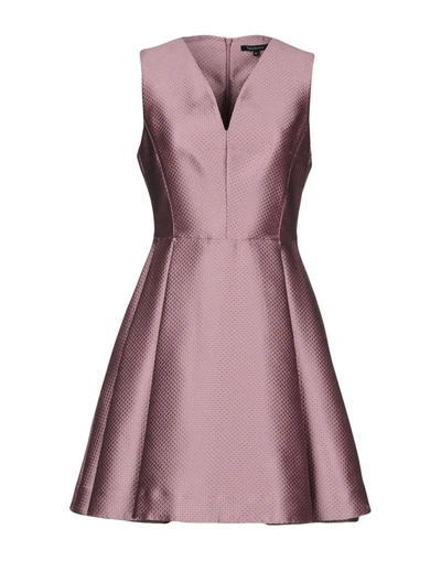 Tara Jarmon Short Dress In Lilac