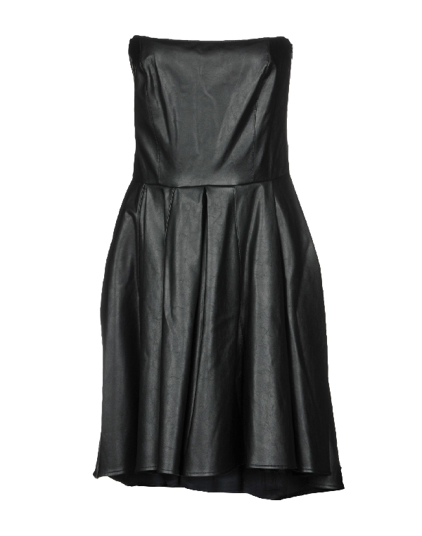 Jijil Short Dress In Black ModeSens