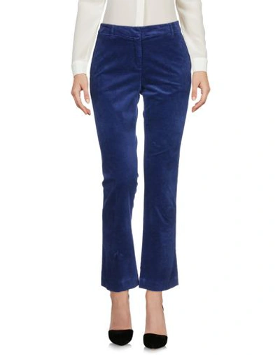 True Royal Casual Pants In Dark Blue