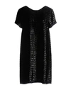 Intropia Short Dresses In Black