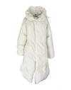 Mm6 Maison Margiela Down Jacket In White