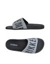 Bikkembergs Sandals In Black