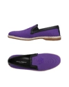 Dolce & Gabbana Loafers In Purple
