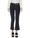 High Woman Pants Black Size 12 Cotton, Polyester, Elastane