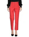Theory Casual Pants In Red