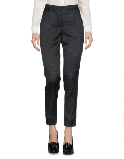 Manila Grace Casual Trousers In Black