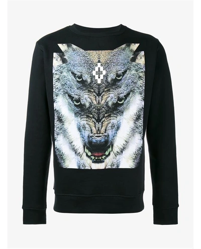 Marcelo Burlon County Of Milan Marcelo Burlon T-shirt With Wolf Print In  Black | ModeSens