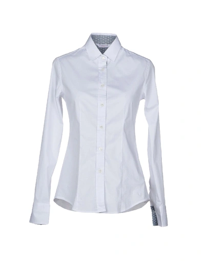 Guglielminotti Solid Color Shirts & Blouses In White
