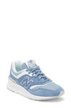 New Balance 977 H Sneaker In Mercury Blue/ Arctic Grey