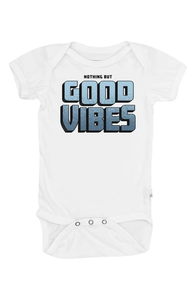 Feather 4 Arrow Babies' Good Vibes Bodysuit In White