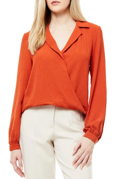 By Design Alani Blouse In Spice