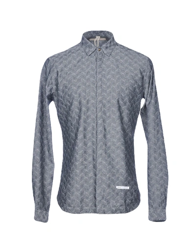 Dnl Patterned Shirt In Grey