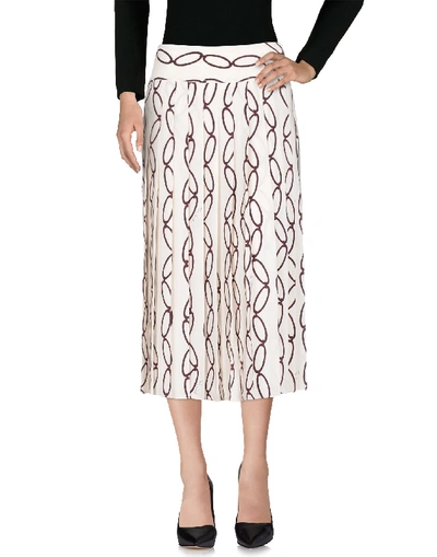 Tory Burch 3/4 Length Skirts In Ivory
