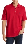 Tommy Bahama Men's Contrast Stitch Emfielder 2.0 Polo In Jester Red