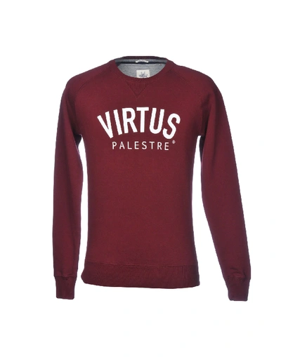 Virtus Palestre Sweatshirts In Maroon