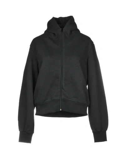 Vetements Hooded Sweatshirt In Black