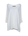 Enza Costa T-shirt In Ivory