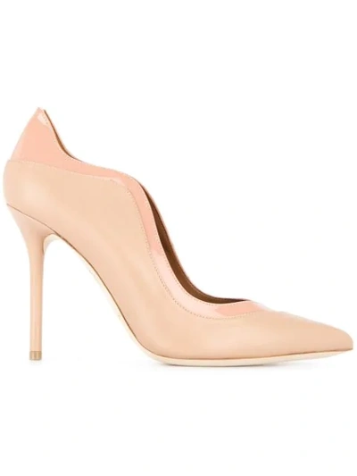 Malone Souliers Penelope Scalloped Pump In Pink