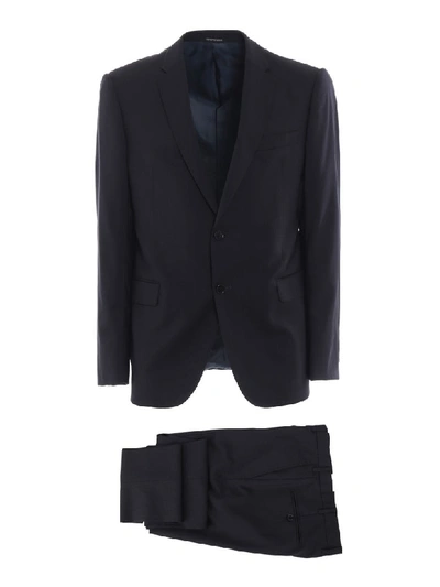 Emporio Armani Suit In Notte