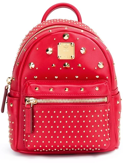 Mcm Studded Backpack | ModeSens