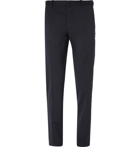 Jil Sander Slim-fit Wool-blend Gabardine Trousers | ModeSens