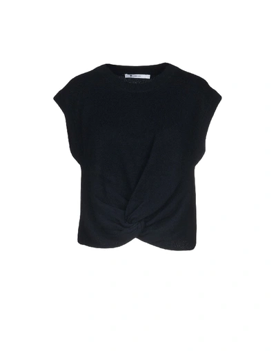 Alexander Wang T Sweaters In Dark Blue