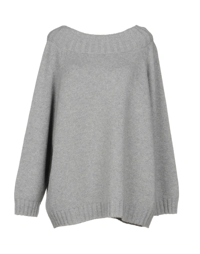 Alyki Cashmere Blend In Light Grey