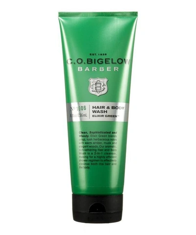 C.o. Bigelow Elixir Green Hair And Body Wash In White