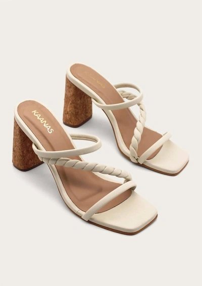 Kaanas Women's Sarchi Heels In Ivory In Multi