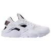 Nike Men's Air Huarache Run Running Sneakers From Finish Line In White