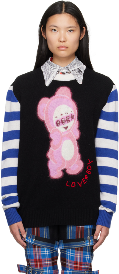 Charles Jeffrey Loverboy Cute Gromlin Jumper In Black