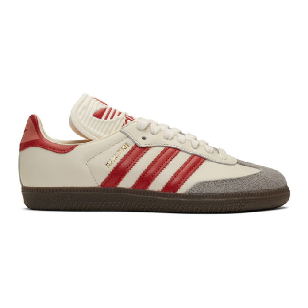 adidas samba og white red