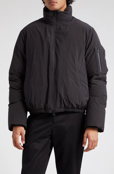 Burberry Georgeham Ekd Down Jacket In Black