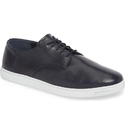 Vince Camuto Nok Derby Sneaker In Navy Leather