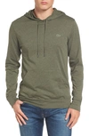 Lacoste Pullover Hoodie In Aventurine Chine