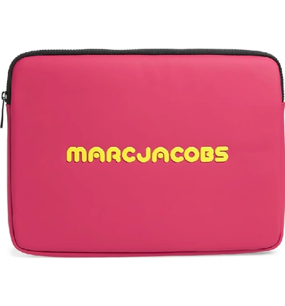 Marc Jacobs Logo 13-inch Computer Case - Pink