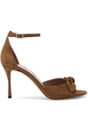 Tabitha Simmons Women's Mimmi Suede High-heel Sandals In Brown
