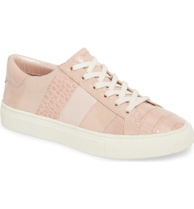 Tory Burch Ames Sneaker In Sea Shell Pink/ Sea Shell Pink