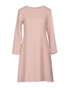 Antonelli Knee-length Dress In Pale Pink