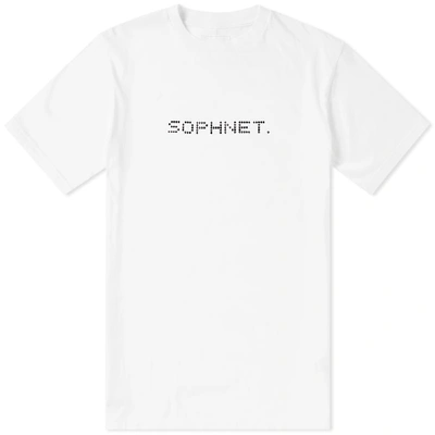 Sophnet . Authentic Logo Tee In White