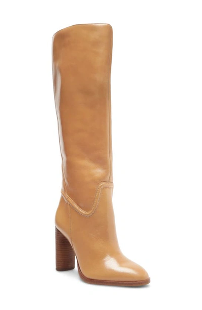 Vince Camuto Evangee Knee High Boot In Beige