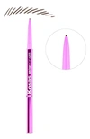 Kosas Brow Pop Nano Ultra-fine Detailing + Feathering Eyebrow Pencil Dark Brown 0.001 oz / 0.03 G