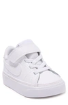 Nike Kids' Court Legacy Sneaker In White/ White