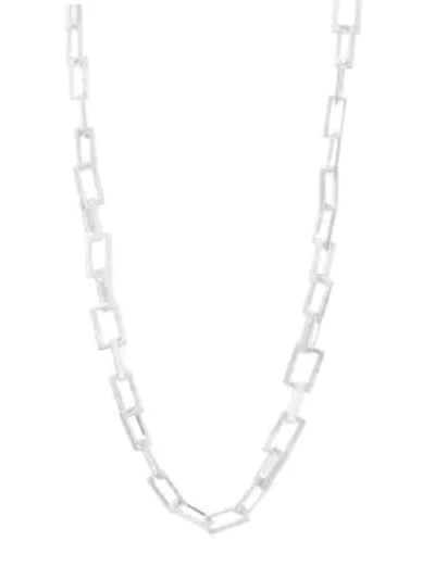 Stephanie Kantis Sterling Silver Plated Spear Chain Necklace