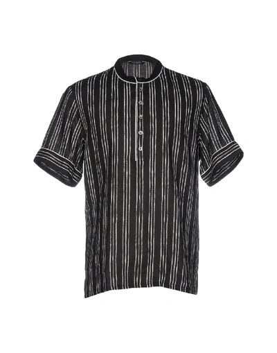 Dolce & Gabbana Shirts In Black